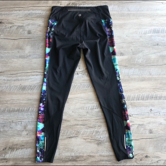Athleta Floral And Mesh Leggings - Picture 6 of 10
